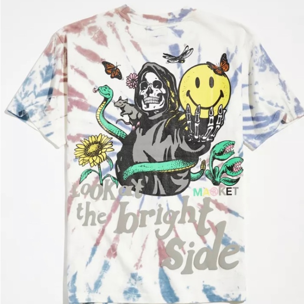 Market X Smiley Life & Death Tee